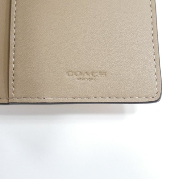 Coach Chalk Multi Dreamy Land Floral Print Slim Zip Wallet NWT C8715 - Picture 6 of 6